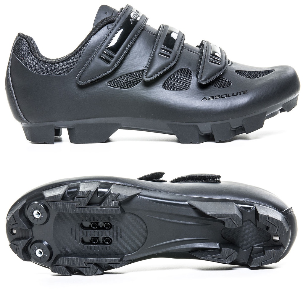 Sapatilha Absolute Nero de MTB 3 Fitas Preta