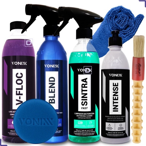 Kit Vonixx Shampoo V-floc Cera Blend Sintra Fast Intense 