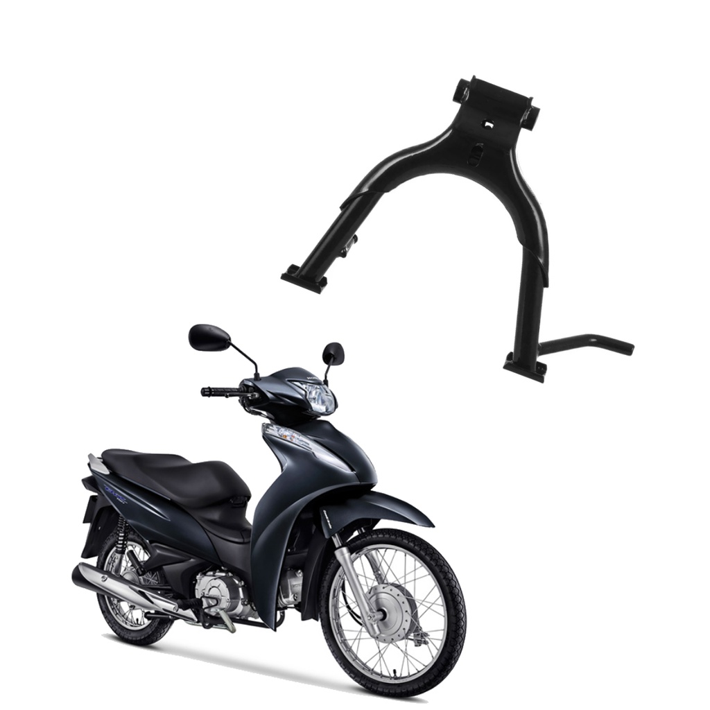 Cavalete Central Compatível com Biz 110 2016 Aço Reforçado Preto Pro Tork CA-121HPLT