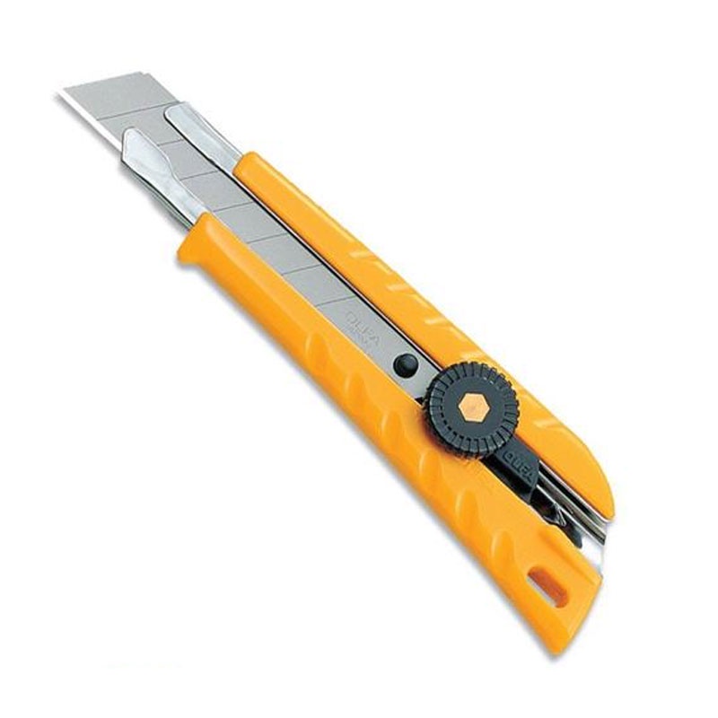 Estilete largo multiuso L-1/SPC com roldana Olfa