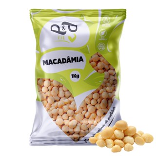 Macadâmia Premium Torrada Salgada 1Kg - P&P
