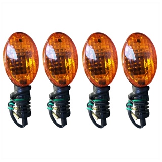 KIT 4 PISCA SETA GVS - YAMAHA XT 660R - LARANJA CRISTAL FUME em Oferta na Shopee