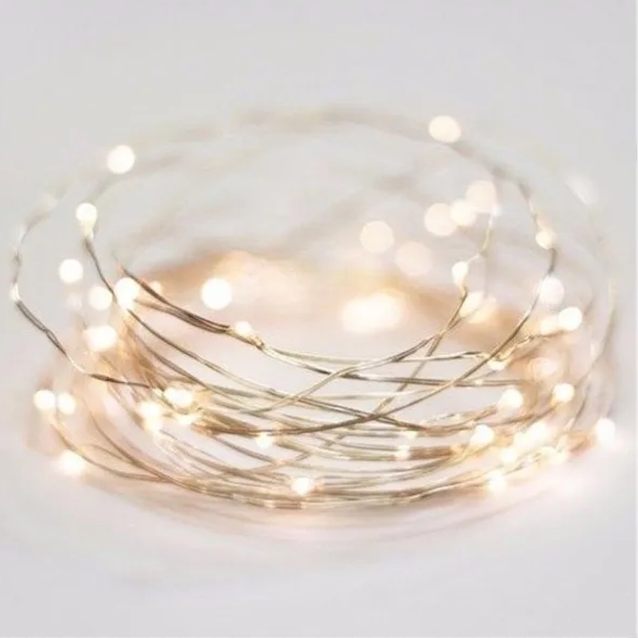 Fio de LED - Branco - 5 Metros - 01 UN - Artlille - Home & Living