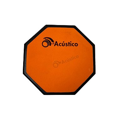 Pad de Estudo Bateria Praticável 6" Profissional O Acústico