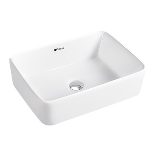 Cuba Lavabo Banheiro Cerâmica Louça Retangular 48x37 Branca Apoio Tubrax - BAB0003 em Oferta na Shopee