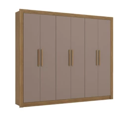 Guarda Roupa / Roupeiro 6 Portas 2 Gavetas Kappesberg M569 218x223x47cm
