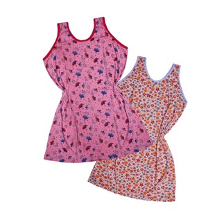 Camisola De Algodão Feminina Sem Manga Senhora Algodão Para Dormir