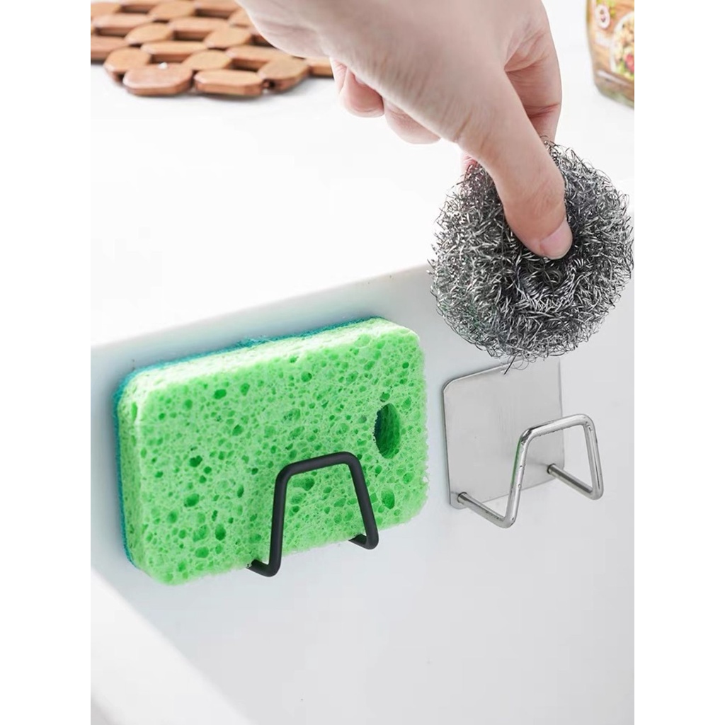 Suporte Porta Esponja Gancho Bucha Inox P/ Pia Cozinha Banheiro Pia Cores Aleatórias em Oferta na Shopee