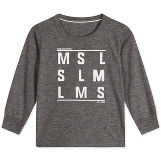 Camiseta Primeiros Passos Menino Manga Longa Marisol Infantil