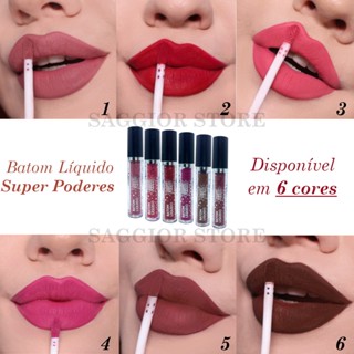 Batom Líquido Super Poderes 4ml