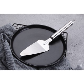 Espátula Para Cortar Bolo Torta Pão Em Aço Inox Com Serra