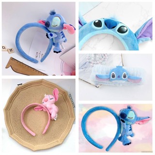 HQ6 Lilo & Stitch Cute Headband Cabeleireiro Fofo Fita De Aniversário Ao Vivo Festa De Halloween Decoração Acces