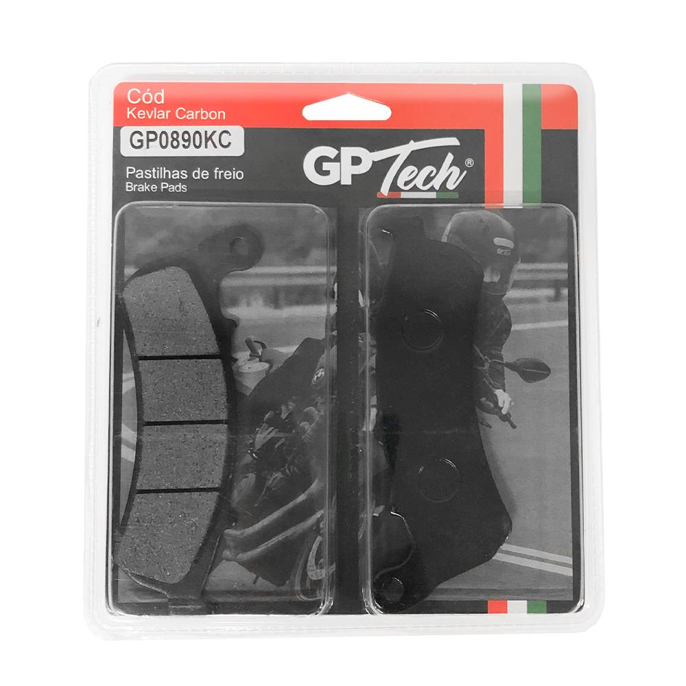 Pastilha Freio GP TECH 0890KC (D) Haojue DK 150 2018- DR 160 (D)
