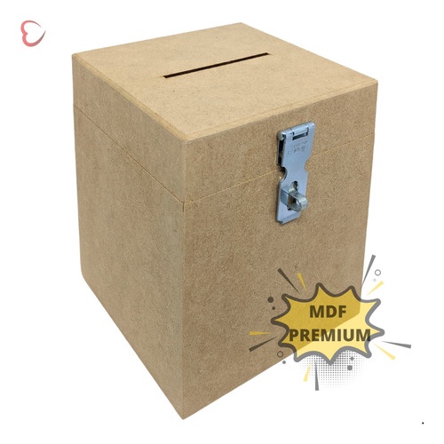 Urna Caixa De Sorteio Sugestão Com Fecho Sorteio Eleições