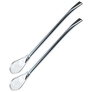 2 Bombas para Terere Erva Mate de Aco Ferro Simples Tradicional Cromado em Oferta na Shopee
