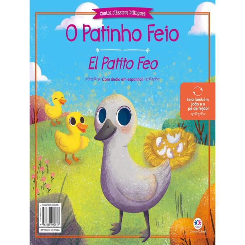 Livro - Patinho Feio E Joao E O Pe De Feijao, O