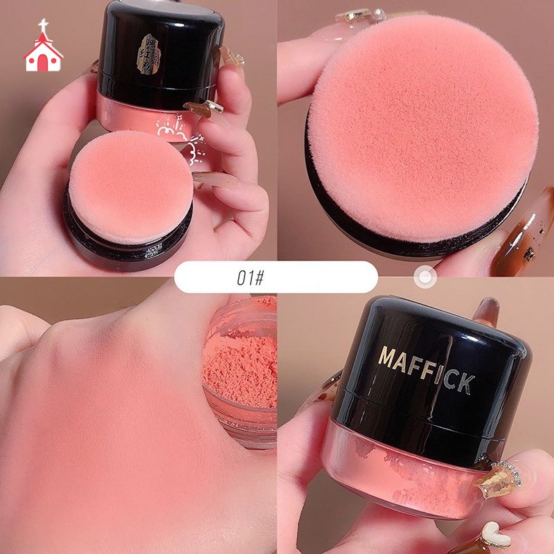 Almofada De Blush Para Meninas Maffick Vitalidade Contorno Natural Impermeável SJHY0324