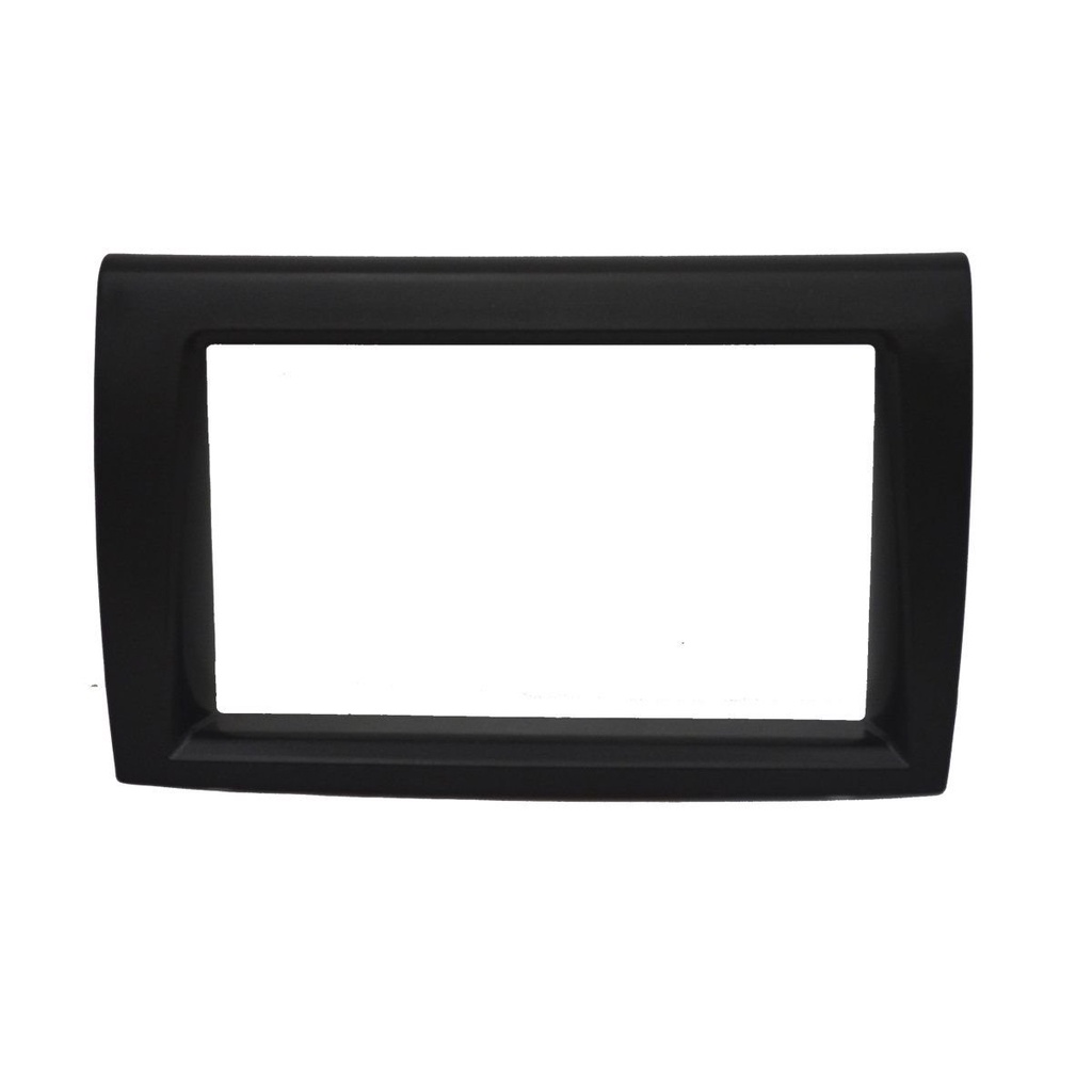 Moldura 2 Din Fiat Bravo 2010 à 2016 - Preta - Fiamon em Oferta na Shopee