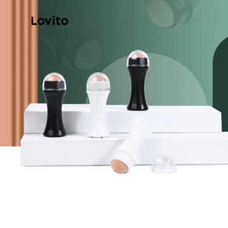 Lovito Rolo De Controle De Óleo Reutilizável Em Movimento Resultados Instantâneos Removem O Excesso De Papel Mata-Borrão Brilhante L48MU003 (Preto Branco)