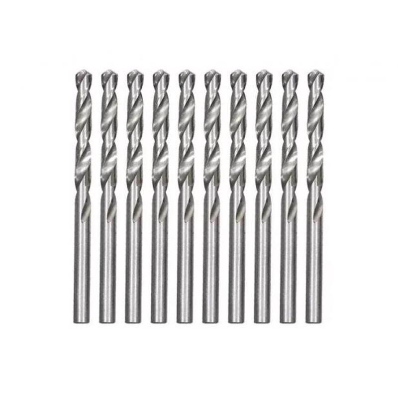 Jogo Kit C/ 10 Broca Aço Rápido 1/4 pol Para Perfuração Metal Madeira Plástico em Oferta na Shopee