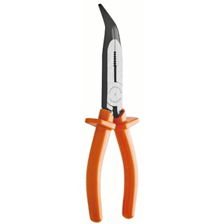 Alicate Meia Cana Bico Longo Curvo Isolado 8" 44004/180