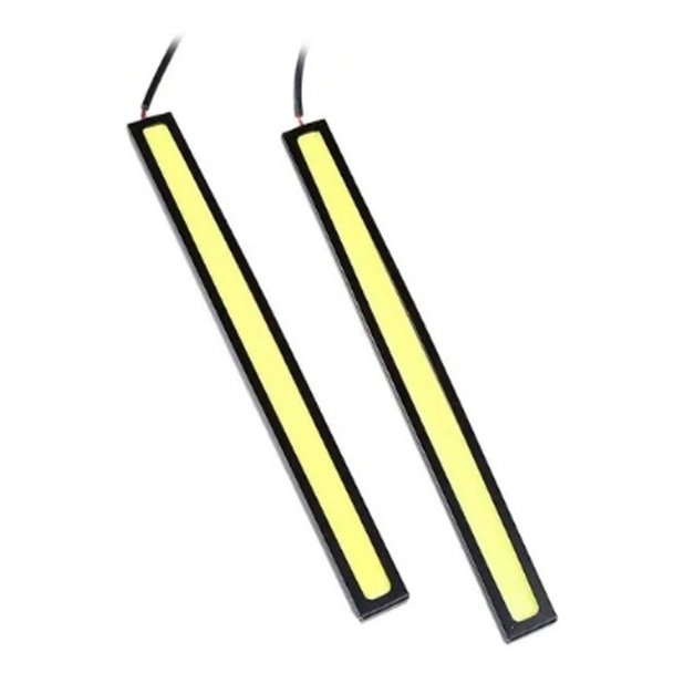 Kit 10 Barras Led Drl Farol Auxiliar Longa 17cm Super Branca · foto 2