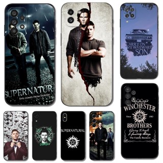 Capa Para Samsung Galaxy A23 4G LTE A33 A53 A73 4G 5G M62 F62 Silicone Macio Telefone tpu Preto SPN tv Sobrenatural Dean E Sam