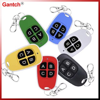 Kit6/Kit10 Coloful 433MHz Porta De Controle Remoto 4 Chaves Cópia Da Garagem Clonagem universal Do Portão Elétrico Chave Duplicadora