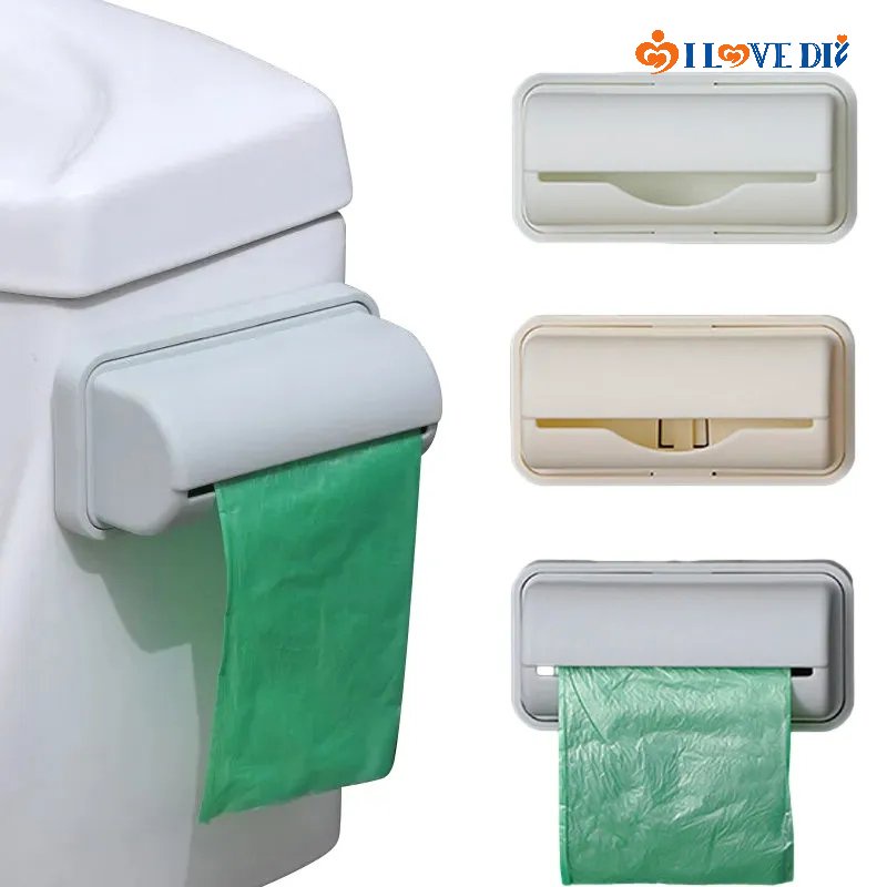 Plásticos Auto-Adesivos Sem Furos/Banheiro De Cozinha Mercearia Caixa De Armazenamento/Container Organizador Doméstico