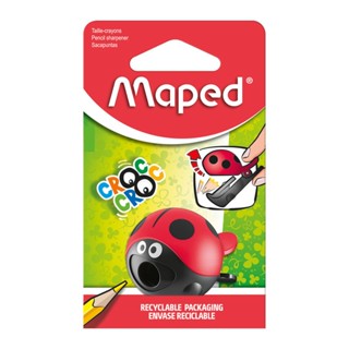 Apontador com coletor croc croc easy Joaninha 018114 Maped