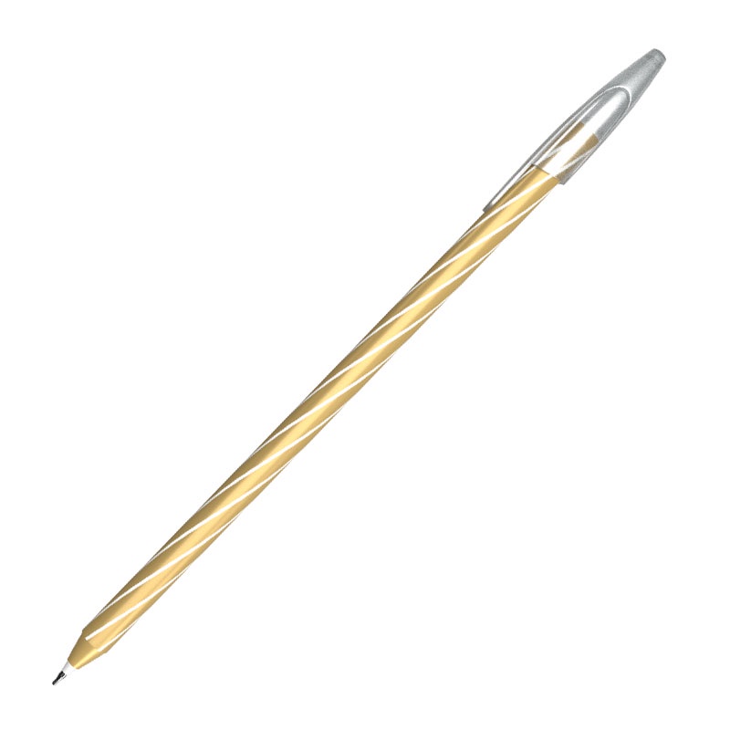 Caneta esferográfica 0.7mm Spiro Gem ouro Cis - Stationery