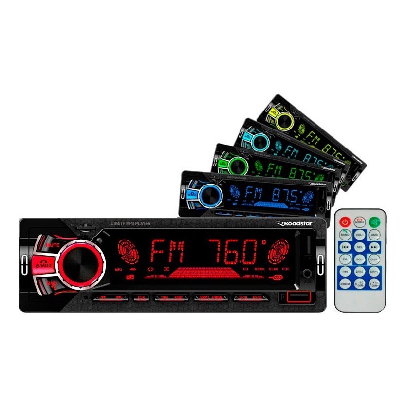RADIO MP3 PLAYER BLUETOOTH ROADSTAR RS2751BR MI - Audio