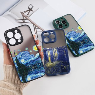 Art Van Gogh Pintura A Óleo Caixa Para Telefone Xiaomi Redmi Nota 12 Pro Plus 11S 11 10S 10 9S 9 Poco X5 X4 X3 Capa À Prova De Choque