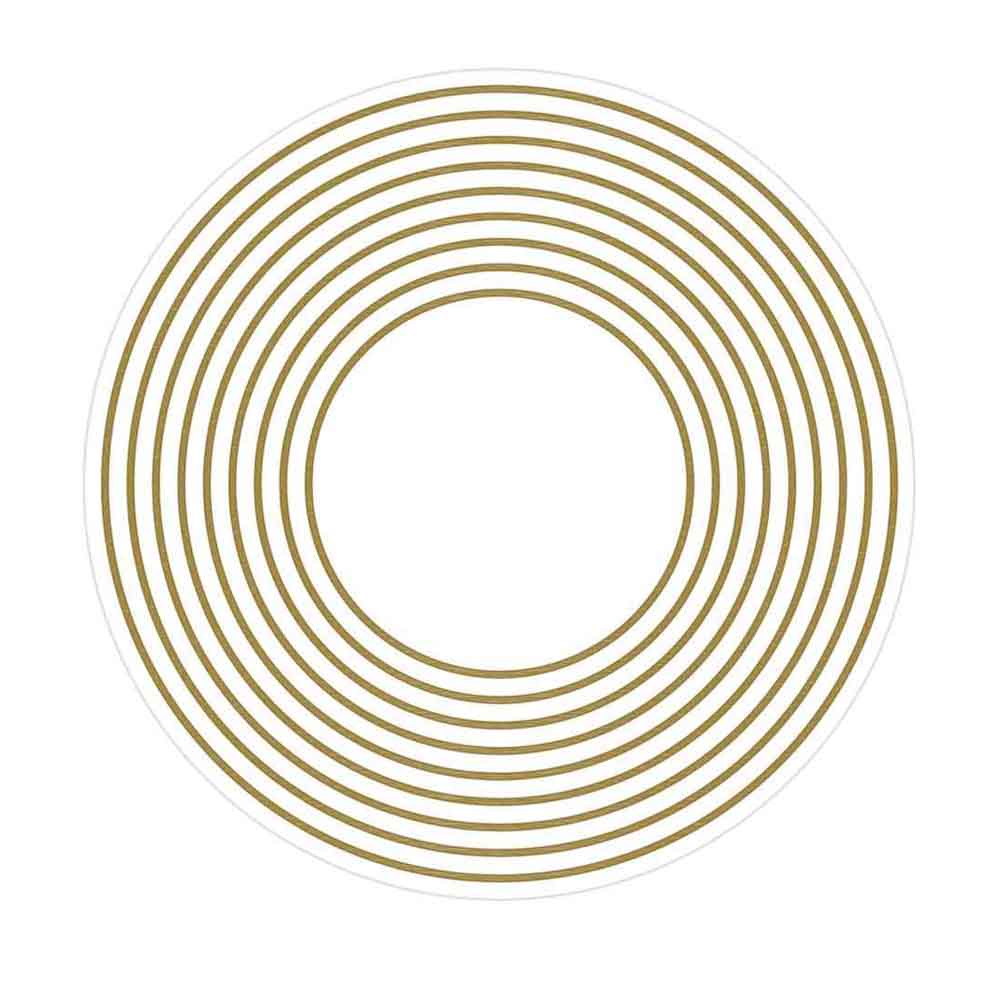 Adesivo Radiônico 9 Círculos - Com 2 adesivos - 7,5cm Gráfico Feng Shui em Oferta na Shopee