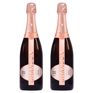 KIT 02 ESPUMANTES CHANDON BRUT ROSE 750ML em Oferta na Shopee