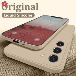 Capa Oficial Do Telefone Quadrada Para Samsung Galaxy S23 Ultra S22 A53 S21 A33 A52 S20 S10 Plus FE A73 A72 A51 A32 4G 5G Da Moda welldreamshop