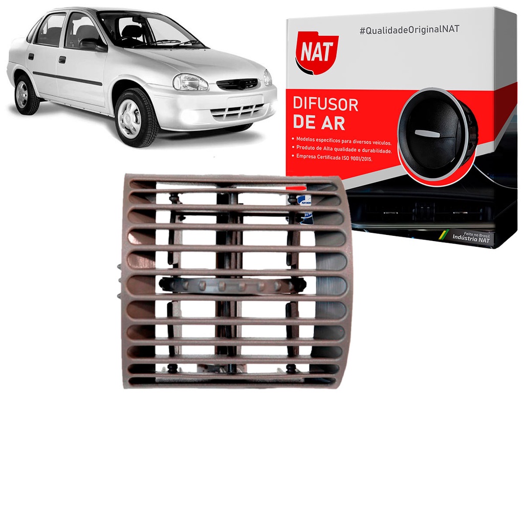 Difusor Saida De Ar Chevrolet Corsa e Classic 1994 Até 2016 em Oferta na Shopee