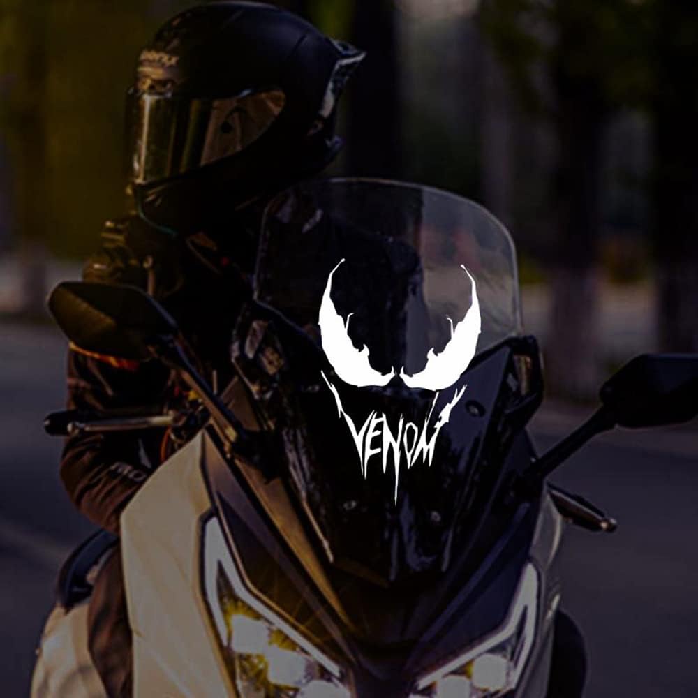 Venom-Man Vinil Autocolante E Decalques Para Carros , Decalque De Carro Bonito , Autocolantes Engraçados Caminhão , Furgão , Laptop Janela-Branco