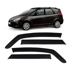 Calha de Chuva Defletor JAC J6 2011 a 2017 4 Portas Ecoflex