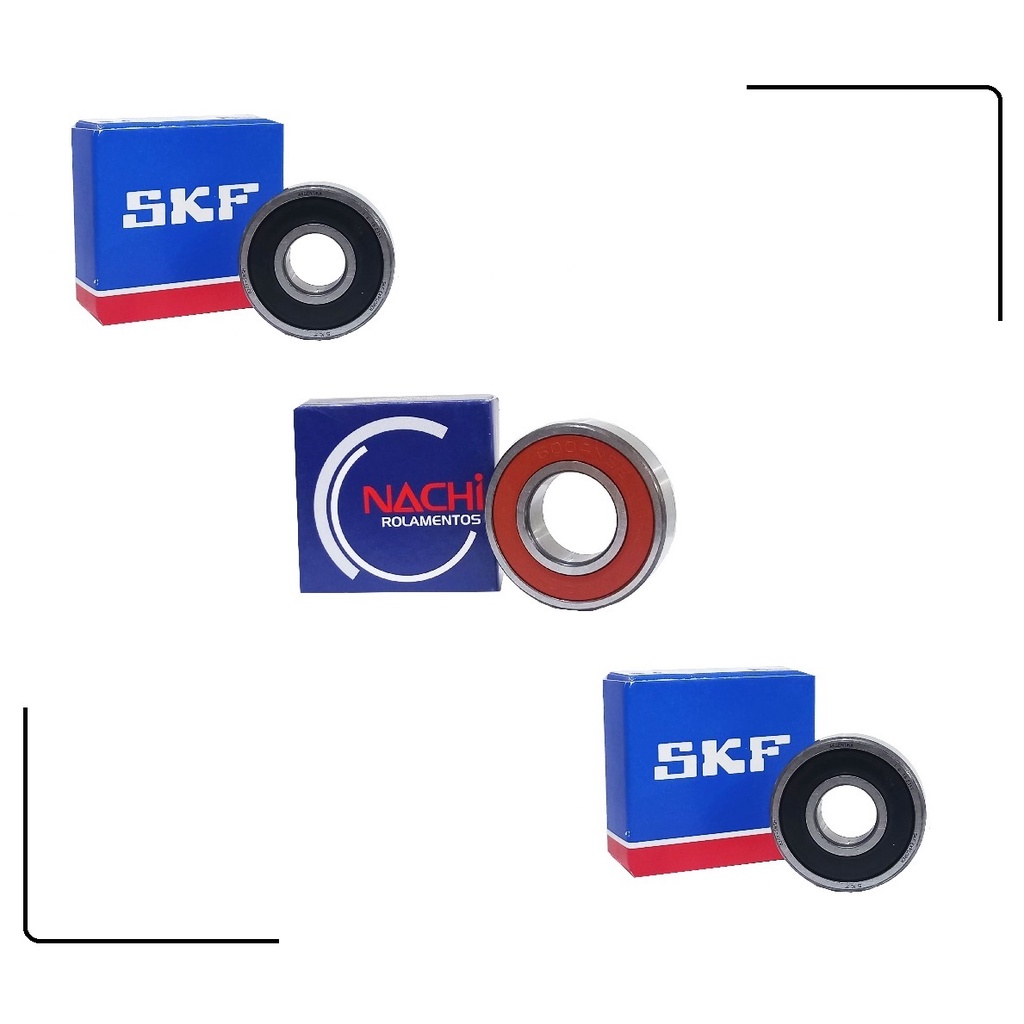 Kit Rolamentos da Roda Pcx 150 / Pcx 160 Completo em Oferta na Shopee