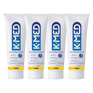 K-Med Lubrificante Íntimo Em Gel 100g Com 4 Unidades
