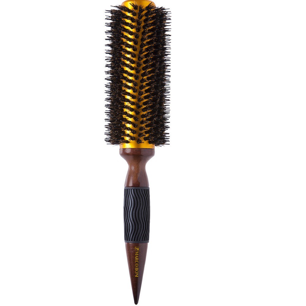 ESCOVA PROFISSIONAL DUPLA ALTURA CORPO LONGO 63MM MARCO BONI