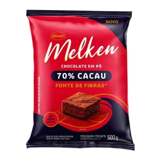 Chocolate Em Po 70% Melken 500g Fonte Em Fibras em Oferta na Shopee