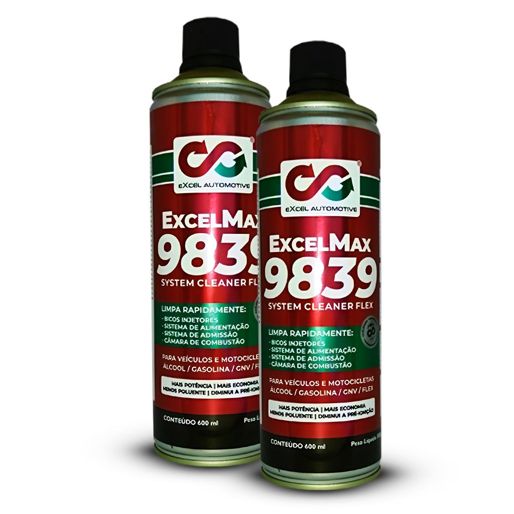 Descarbonizante Excel Max System Cleaner 9839 Flex 02 unds