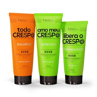 Kit Essencial Para Cabelos Crespos Forever Liss