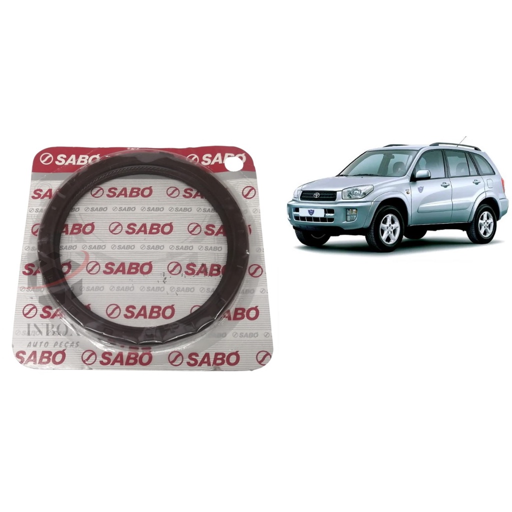 Retentor Traseiro Virabrequim Rav4 2.0 16V Gasolina 2000 A 2005 MOTOR 1AZ-FE Sabó 5977