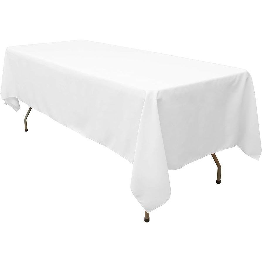 Toalha De Mesa Retangular 4,50x3,00 Em Oxford Buffet Festa