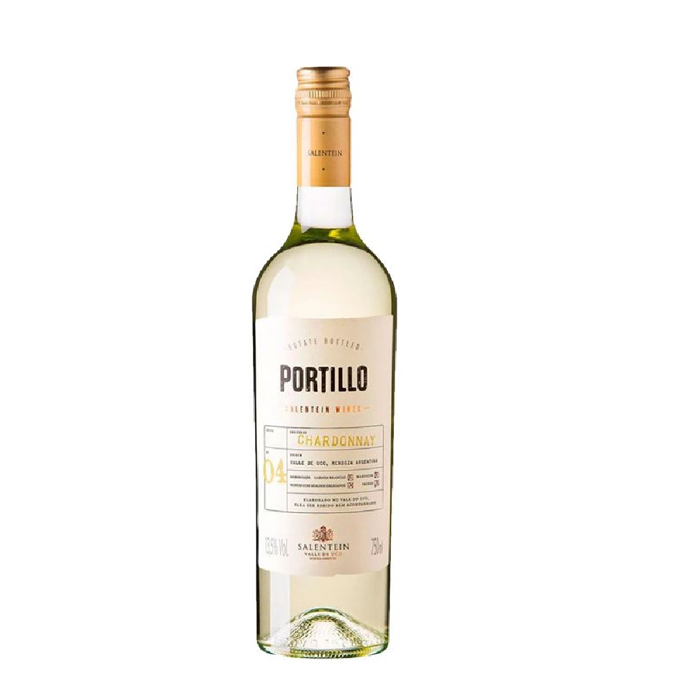 Vinho Branco Argentino Portillo Chardonnay Bodegas Salentein 750ml