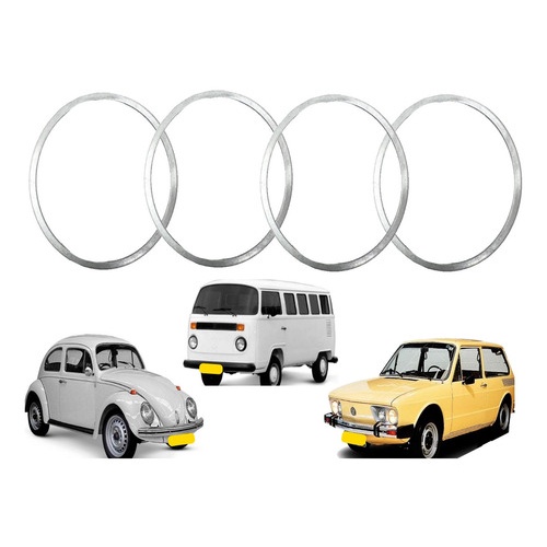 Jogo Calco 0,40 Camisa Motor Kombi 1500 / 1600 em Oferta na Shopee