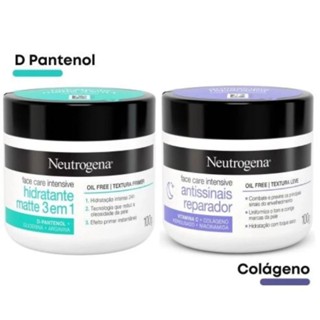 Neutrogena Antissinais Reparador + Neutrogena 3 em 1 100g